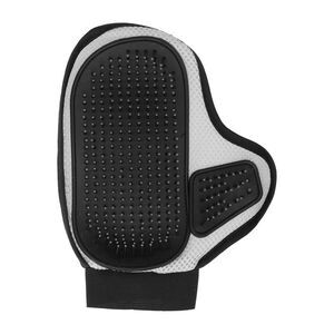 Lightweight Pet Grooming Bathing Glove for Bathroom Gray